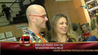 TV Fama  Namoro de Sheila Mello e Xuxa pega fogo [upl. by Hsur]