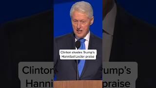 Clinton shades Trump’s Hannibal Lecter praise [upl. by Anelrihs506]