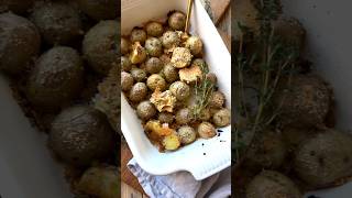 Crispy Garlic Parmesan Potatoes [upl. by Meagher]