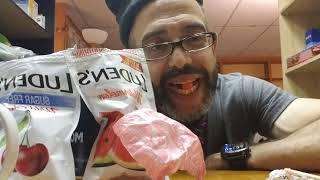 ASMR Eating LUDENS Cough Drops and a Starburst Tootsie Roll [upl. by Euginom801]