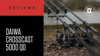 CARPologyTV  Daiwa Crosscast Carp 5000 QD Reels Review [upl. by Akiraa260]