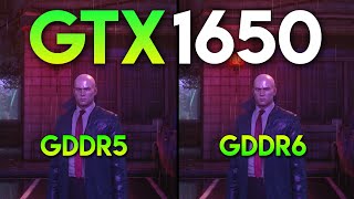 GTX 1650  GDDR5 vs GDDR6 Test in 7 Games [upl. by Oirad]