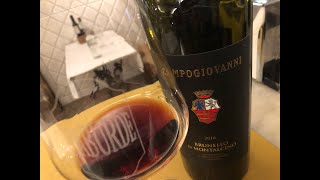 Campogiovanni Brunello di Montalcino DOCG 2016 [upl. by Rector99]