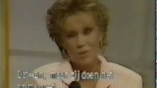 Agnetha Fältskog  Post Abba  Belgium TV [upl. by Cheria]