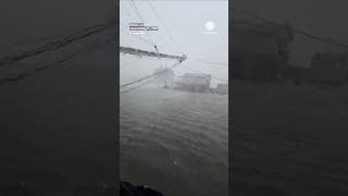 Man Endures Hurricane Francine on Shrimp Boat [upl. by Anura]