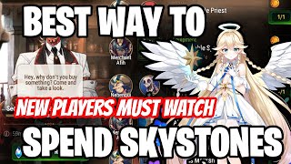 BEST WAY TO SPEND SKYSTONES  Epic Seven [upl. by Ceevah]