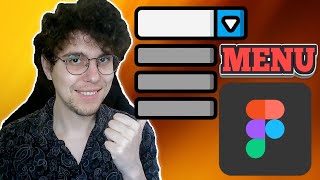 How To Make A Drop Down Menu In Figma [upl. by Yenaj]