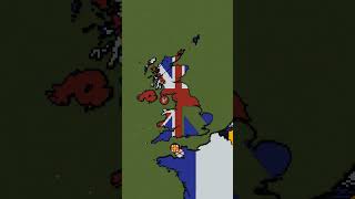 Building United Kingdom in 3 Scales uk british maps flags minecraft [upl. by Naejeillib]