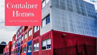 Top 10 Container Homes [upl. by Weisman]