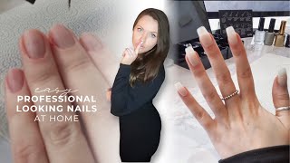 Get Professional Looking Nails with this Easy DIY Nail Hack [upl. by Onidranreb]