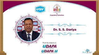 APICON TV 2022 Dr S S Dariya [upl. by Senoj24]