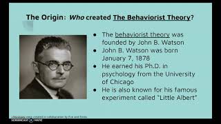 The Behaviorist Theory of Second Language Acquisition [upl. by Pinkerton]