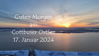 022024 Winter am Cottbuser OstSee 17Januar 2024 [upl. by Llemert282]