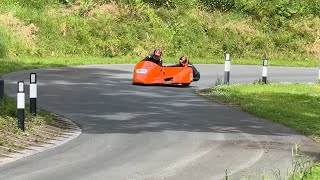 Motorbikes at Prescott Hill Climb Mid Summer Meet Sat 8th June [upl. by Aden78]