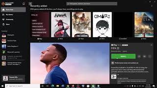 How To Download amp Install FIFA 22 On PC Xbox Game Pass Users [upl. by Phelgon91]