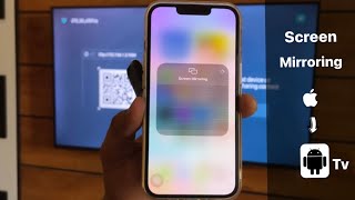 How to Screen Mirror iPhone to Android TV [upl. by Aerdnaed]
