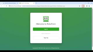 Installing RoboForm Browser Extensions [upl. by Jo Ann]