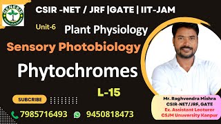 Phytochromes  Sensory Photobiology  Plant Physiology genesisinstitute [upl. by Tung823]