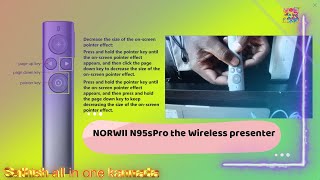 Unboxing the Norwii N95s Pro The Ultimate Wireless Presenter Comprehensive Guide  Norwii N95 Pro [upl. by Neitsirk]