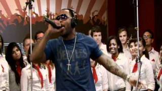 Flo Rida and The Longhorn Singers  Club Cant Handle Me Live [upl. by Trillby359]