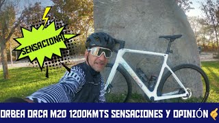 ORBEA ORCA M201200 KMTS REALIZADOSCAMBIOS Y SENSACIONES orbea orca ciclismo [upl. by Ilowell]