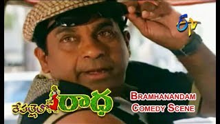 Bramhanandam Comedy Scene  Repallelo Radha Telugu Movie  Dileep  Deeksha  ETV Cinema [upl. by Barby]