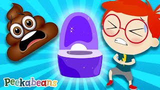 Potty Training For Kids  Good Habit Songs  Nursery Rhymes PeekabeansKidsSongs [upl. by Averir]