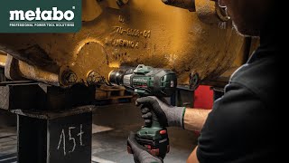 Metabo 18 Volt Cordless impact wrenches SSW 18 LTX 1450 BL  SSW 18 LTX 1750 BL [upl. by Shanney307]