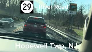 Driving from Lambertville NJ to Washington DCPart 1 Lambertville to Cecil County MD [upl. by Eixela50]