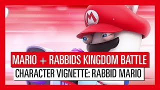 Mario  Rabbids Kingdom Battle  Character Vignette Rabbid Mario [upl. by Welsh]