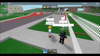 ROBLOX  Foxton Stop Look Listen Level Crossing [upl. by Nnylrefinnej]