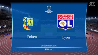 ⚽ St Polten vs Lyon ⚽  🏆 Women european Championship 01252024 🎮 Fifa [upl. by Kauffmann]