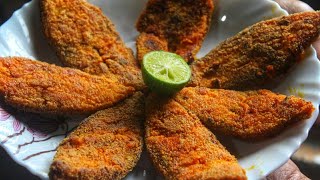 Pomfret Fry Recipe I fish fry indian style I Fish recipe Paplet rawa fry recipe [upl. by Klump]