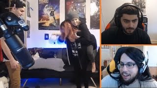 Pokimane quotWhere Are My Handsquot  Yassuo Reacts To His Insane Save  Imaqtpie Xayah  LoL Moments [upl. by Chui]