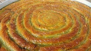 BAKLAVANIN TEK RAKİBİ BURMALI KADAYIF NASIL YAPILIR  BURMALI KADAYIF TARİFİ [upl. by Ynatirb578]