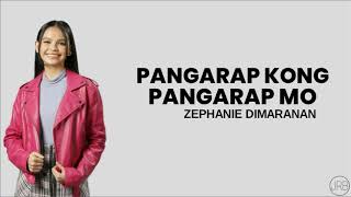 PANGARAP KONG PANGARAP MO  ZEPHANIE DIMARANAN Idol Philippines [upl. by Angi]