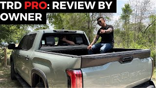 TRUCK OF THE YEAR 2022 Toyota Tundra TRD PRO Review [upl. by Atteynad]