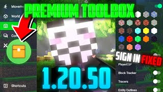 Premium Toolbox For Minecraft PE 12050  Infinite Toolbox For 12050 [upl. by Heck]