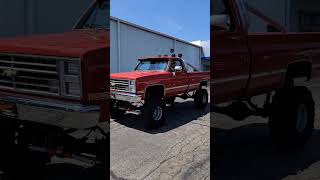 Classic Chevy Square Body 4x4 classictruck chevytruck squarebodychevy [upl. by Bern418]