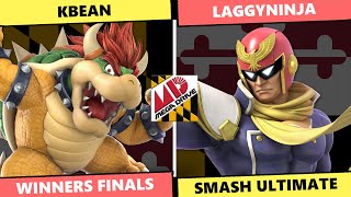 Mega Drive 194 Winners Finals  KBean Bowser Vs Laggyninja C Falcon SSBU Singles [upl. by Hteboj]