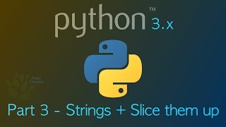 Belajar Python Versi Lama 3  Strings and Slice them up [upl. by Florian971]