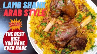 Tender Lamb Shanks With Aromatic Rice Easy Arabic Style Recipe  How To Cook Great [upl. by Mortensen]