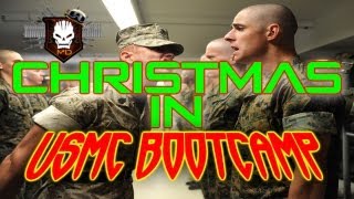 Marine Corps Stories 1  Christmas at Marine Boot Camp  Merry Christmas Recruits YEA RIGHT [upl. by Ycaj]