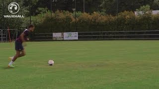 England U20 passing and shooting practice  Inside Access [upl. by Llednik543]