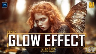 Create a Glow Effect in Photoshop [upl. by Eilahtan426]