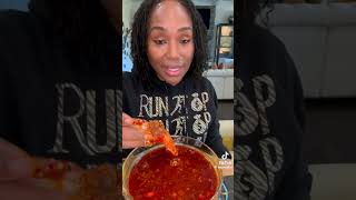 How do y’all feel about the imitation crab  subscribe seafood mukbang shorts [upl. by Harvey]