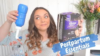 My Postpartum Essentials  Post Birth Recovery Must Haves Tips amp Tricks UK 2020  ShannanLorraine [upl. by Voorhis320]