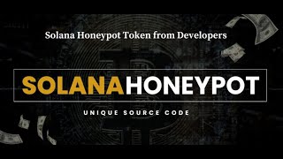 Create Honeypot Token on Solana SOL Fake and Block Liquidity Bot on Solana solana honeypot [upl. by Lepine643]