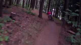 Norwich University XC Bike Trail Downhill [upl. by Araccat]