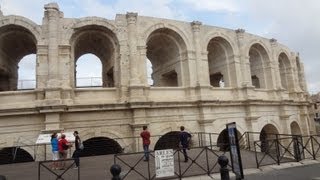 Arles BouchesduRhône  Les arènes  le Théâtre antique  France [upl. by Pearle]